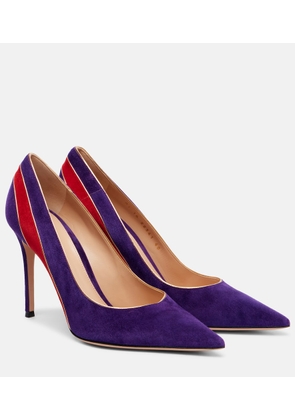 Gianvito Rossi Pointy 95 suede pumps