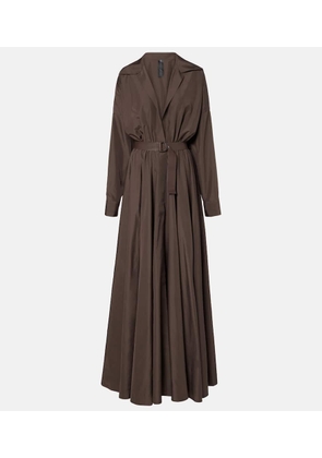 Norma Kamali Oversized flared gown