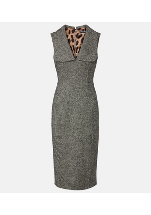 Dolce&Gabbana Wool-blend midi dress