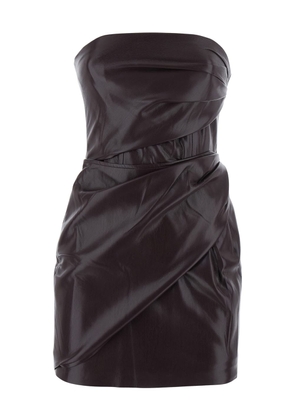 The Andamane Yana Dress - Sleveless Draped Mini Dress