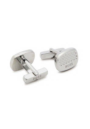 Boss Casing Logo-engraved Cufflinks - Silver - One Size