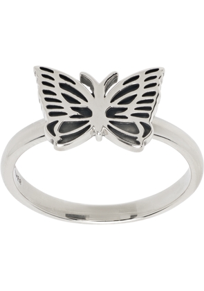 NEEDLES Silver C-Papillon Ring
