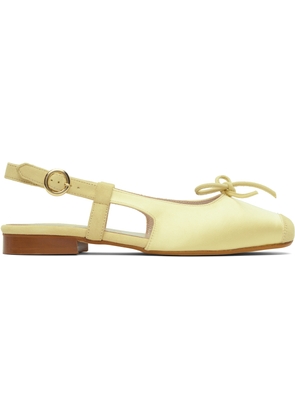 Hai Yellow Reqins Edition Circee Ballerina Flats