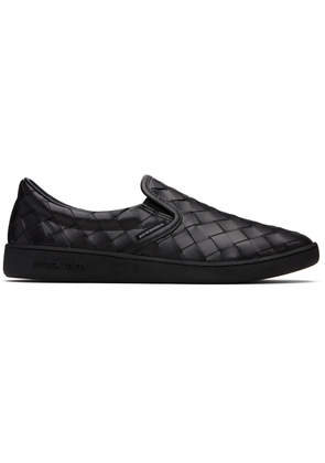 Bottega Veneta Black Sawyer Sneakers