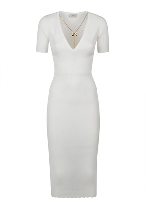 Elisabetta Franchi Short Sleeve Dress