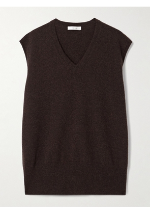 The Row - Levi Cashmere Tank - Brown - xx small,x small,small,medium,large