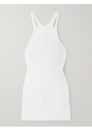 Rick Owens - Cotton-jersey Racerback Tank - White - x small,small,medium,large,x large,xx large