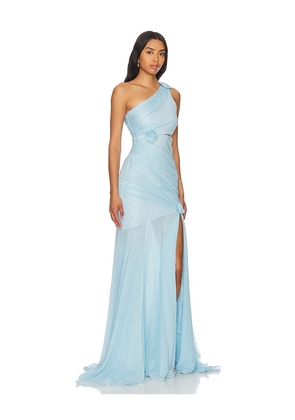 Cinq a Sept Kaleb Gown in Baby Blue. Size 10. Also in 8.
