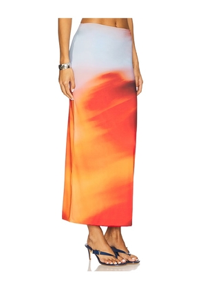 Feners Tu x Mi Skirt in Red. Size L. Also in M, S, XL, XS.