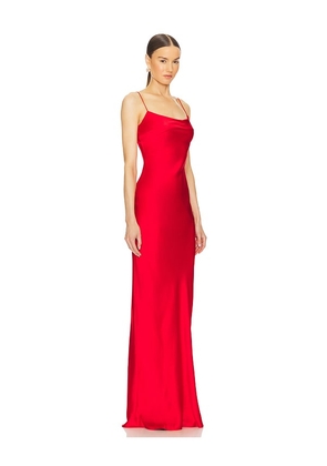 Lovers and Friends Mischa Gown in Red. Size L. Also in M, XL, XS.