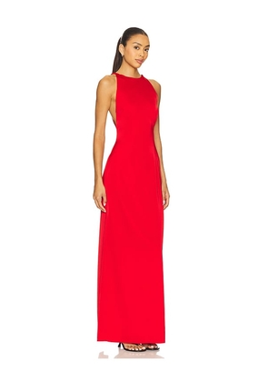 superdown Madeline Maxi Dress in Red. Size L. Also in M, S, XL, XS, XXS.