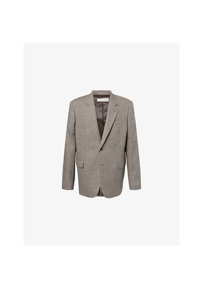 Mens Our Legacy Ceremony Single-Breasted Wool Blazer