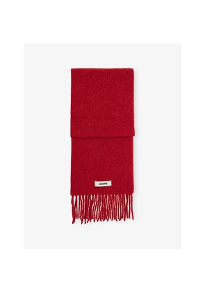 Jacquemus Carro Fringed Wool-Blend Scarf