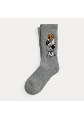 Polo Bear Cotton-Blend Crew Socks