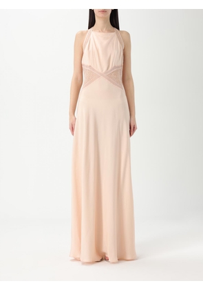 Dress TWINSET Woman color Beige