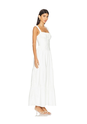 MORE TO COME Maeve Maxi Dress in White. Size M. Also in L, S, XL, XS, XXS.