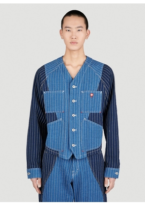 Kenzo Denim Workwear Jacket - Man Jackets Blue Xl