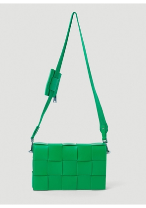 Bottega Veneta Cassette Vogue Shoulder Bag - Man Crossbody Bags Green One Size