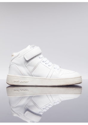 Saint Laurent Jefferson High Top Sneakers - Woman Sneakers White Eu - 39