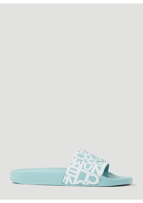 Moncler Jeanne Slides - Woman Slides Blue Eu - 37