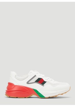 Gucci Rhyton Sneakers - Man Sneakers White Uk - 10