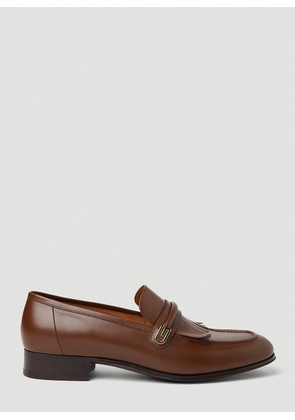Gucci Mirrored G Loafers - Man Loafers Brown Uk - 08