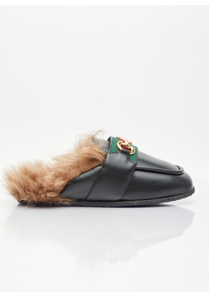 Gucci Horsebit Slippers - Man Slip Ons Black Uk - 06