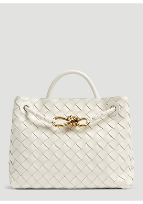 Bottega Veneta Small Andiamo Shoulder Bag - Woman Shoulder Bags White One Size