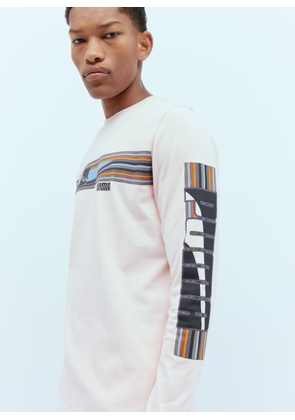 Puma x Noah Graphic Long Sleeve T-shirt - Man T-shirts Pink L