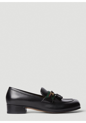 Gucci Square Loafers - Woman Loafers Black Eu - 38