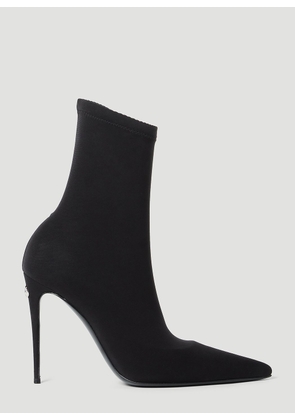 Dolce & Gabbana Kim Ankle Boots - Woman Boots Black Eu - 38