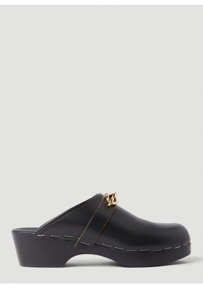 Saint Laurent Le Maillon Clogs - Woman Slip Ons Black Eu - 37