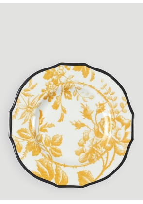 Gucci Set Of Two Herbarium Dessert Plate -  Kitchen  Yellow One Size