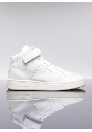 Saint Laurent Jefferson High Top Sneakers - Man Sneakers White Eu - 40