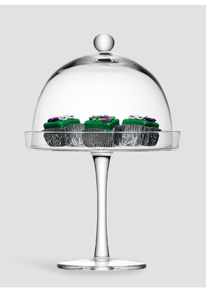 LSA International Vienna Cake Stand And Cover -  Kitchen  Transparent One Size