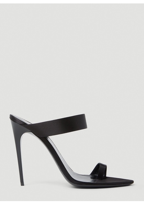 Saint Laurent Martha High Heel Mules - Woman Heels Black Eu - 38