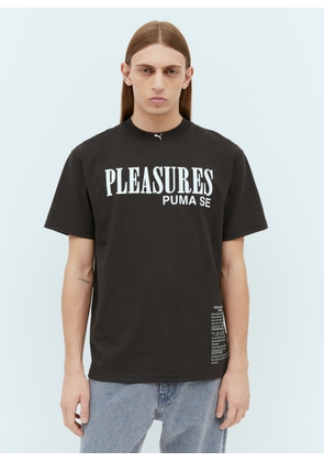 Puma x Pleasures Typo T-shirt - Man T-shirts Black Xl