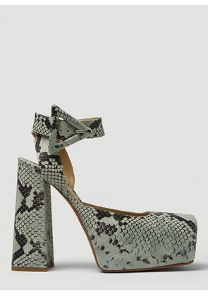 Bottega Veneta Tower Platform High Heels - Woman Heels Grey Eu - 39