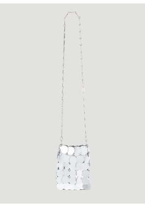 Paco Rabanne Sparkle Mini Shoulder Bag - Woman Shoulder Bags Silver One Size