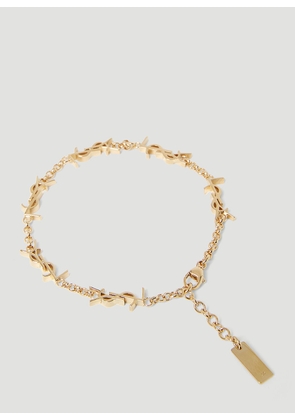 Saint Laurent Cassandre Chain Bracelet - Woman Jewellery Gold L