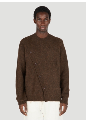 Jacquemus Le Cardigan Pau - Man Knitwear Brown S