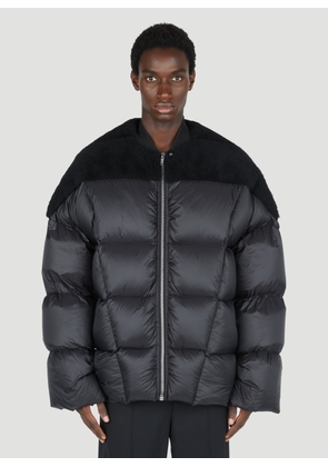 Rick Owens Crewneck Down Jacket - Man Jackets Black It - 50