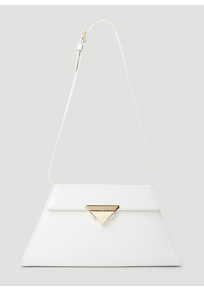 Prada Pattina Shoulder Bag - Woman Shoulder Bags White One Size