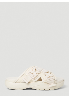 Bottega Veneta Buckle Fastening Sandals - Man Sandals Cream Eu - 42