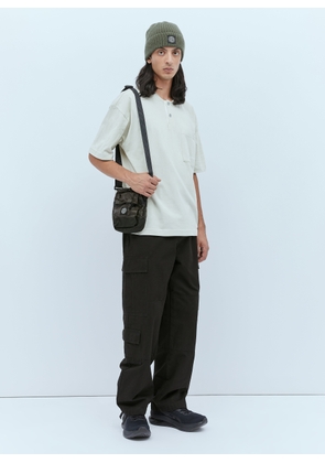 Stone Island Logo Patch T-shirt - Man T-shirts Beige Xl