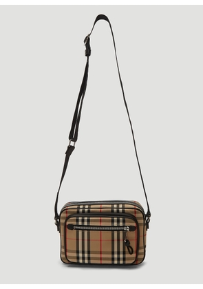 Burberry Vintage Check Crossbody Bag - Man Crossbody Bags Beige One Size