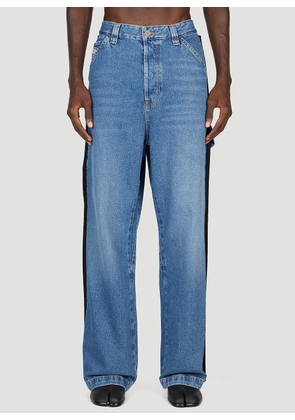 Diesel D-livery-s Straight Leg Jeans - Man Jeans Blue 34