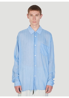 Our Legacy Initial Striped Shirt - Man Shirts Blue It - 46