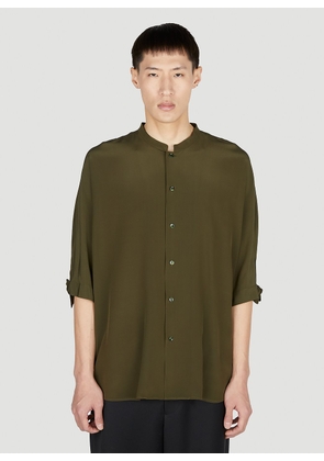Saint Laurent Mid Sleeve Shirt - Man Shirts Khaki Eu - 39