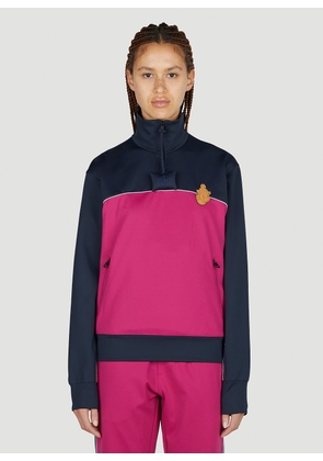1 Moncler JW Anderson Colourblock Sweatshirt - Woman Sweatshirts Pink M